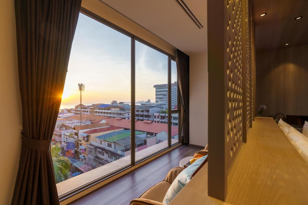 Fifth Pattaya Jomtien By Shiwalai Int Hotel Luaran gambar View from the living room